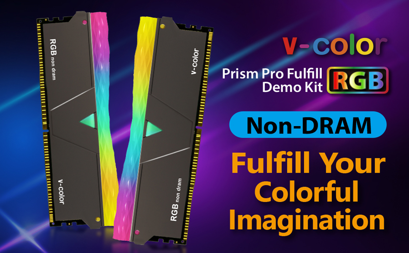 Vcolor Prism Pro RGB 2x0GB Gaming Dummy Memory